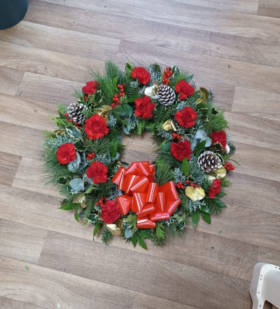 Christmas wreath - Christmas fresh wreath